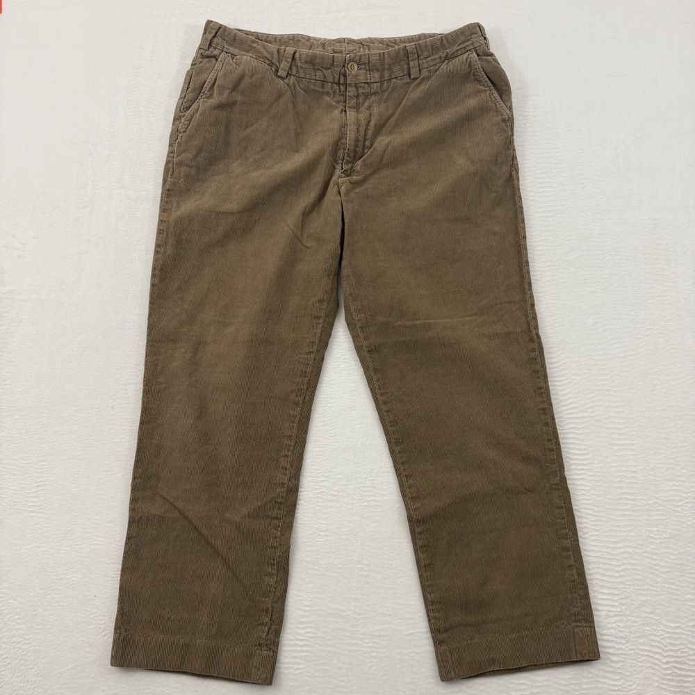 Bills Khakis Pants Mens 38 Brown‎ Corduroy 100% Cotton M2 Made USA Casual